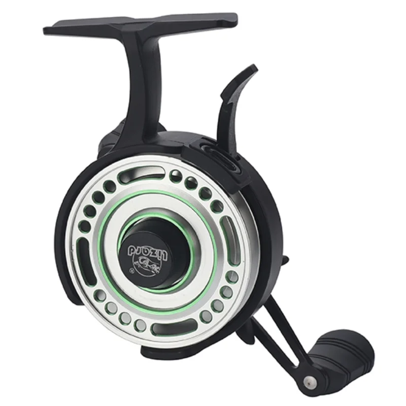 Ice Fishing Line - Mulinello Free Runner Lizard con Impugnatura