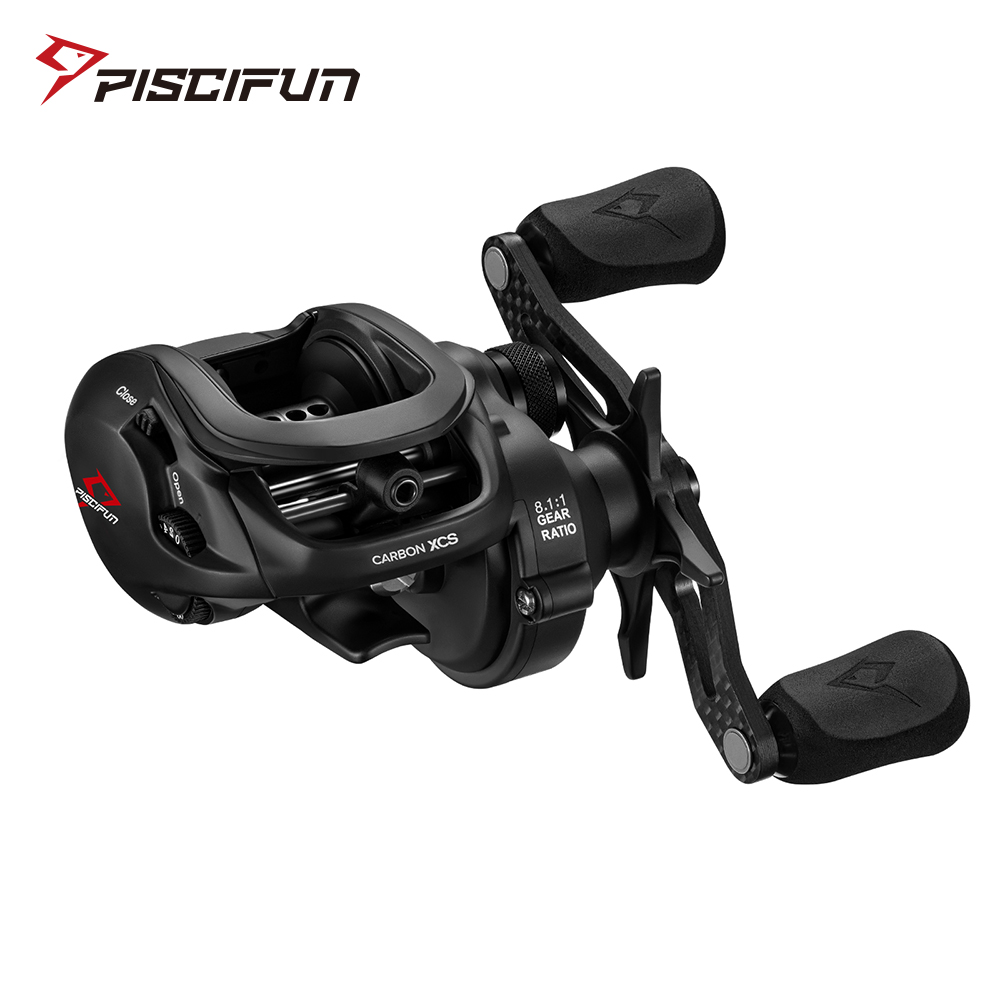 Abu Garcia Reel Max - Mulinello da baitcasting Piscifun Carbon XCS,