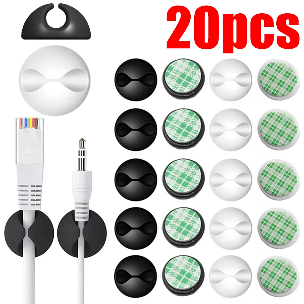 Tippet Line - 20/10 Pezzi Clip Adesive in Silicone