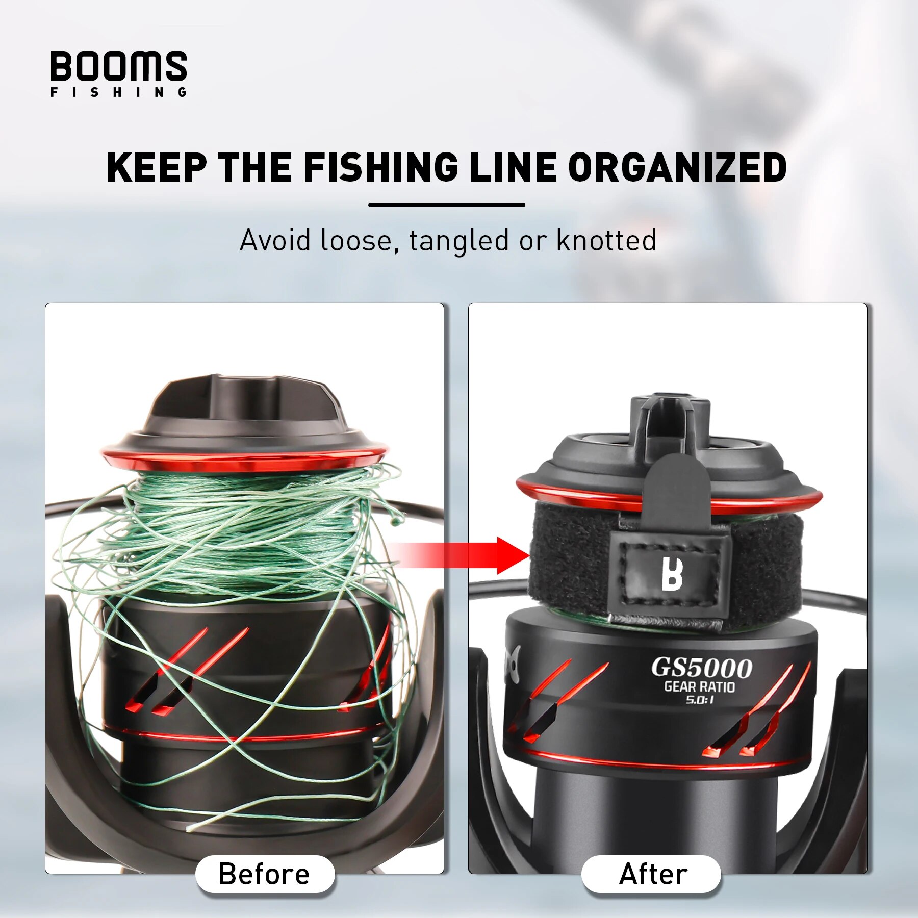 Booms Fishing SB1 4Pcs mulinel - Fishing Line Dispenser recensione e prezzo