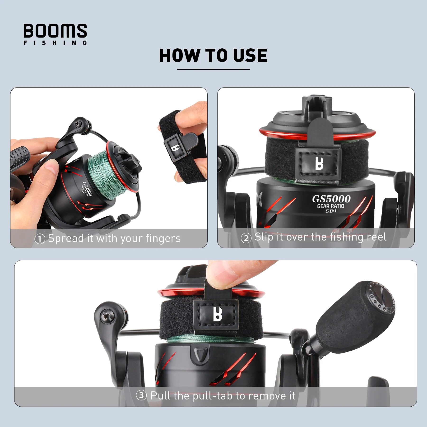 Booms Fishing SB1 4Pcs mulinel - Fishing Line Dispenser recensione e prezzo